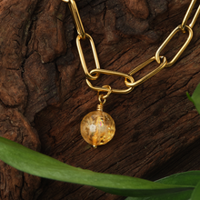 Load image into Gallery viewer, Labradorite Necklace | Infinity Conscious Transformation - Bohemian Royalties
