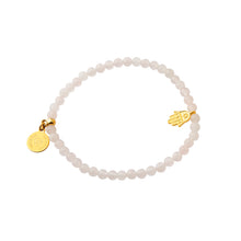 Load image into Gallery viewer, Bohemian Royalties Rose Quartz bracelet for Uncondditional Love
