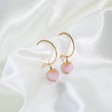 Load image into Gallery viewer, Sparkling Creole Earrings | Divine Love - Bohemian Royalties
